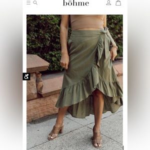 Bohme Wrap Skirt